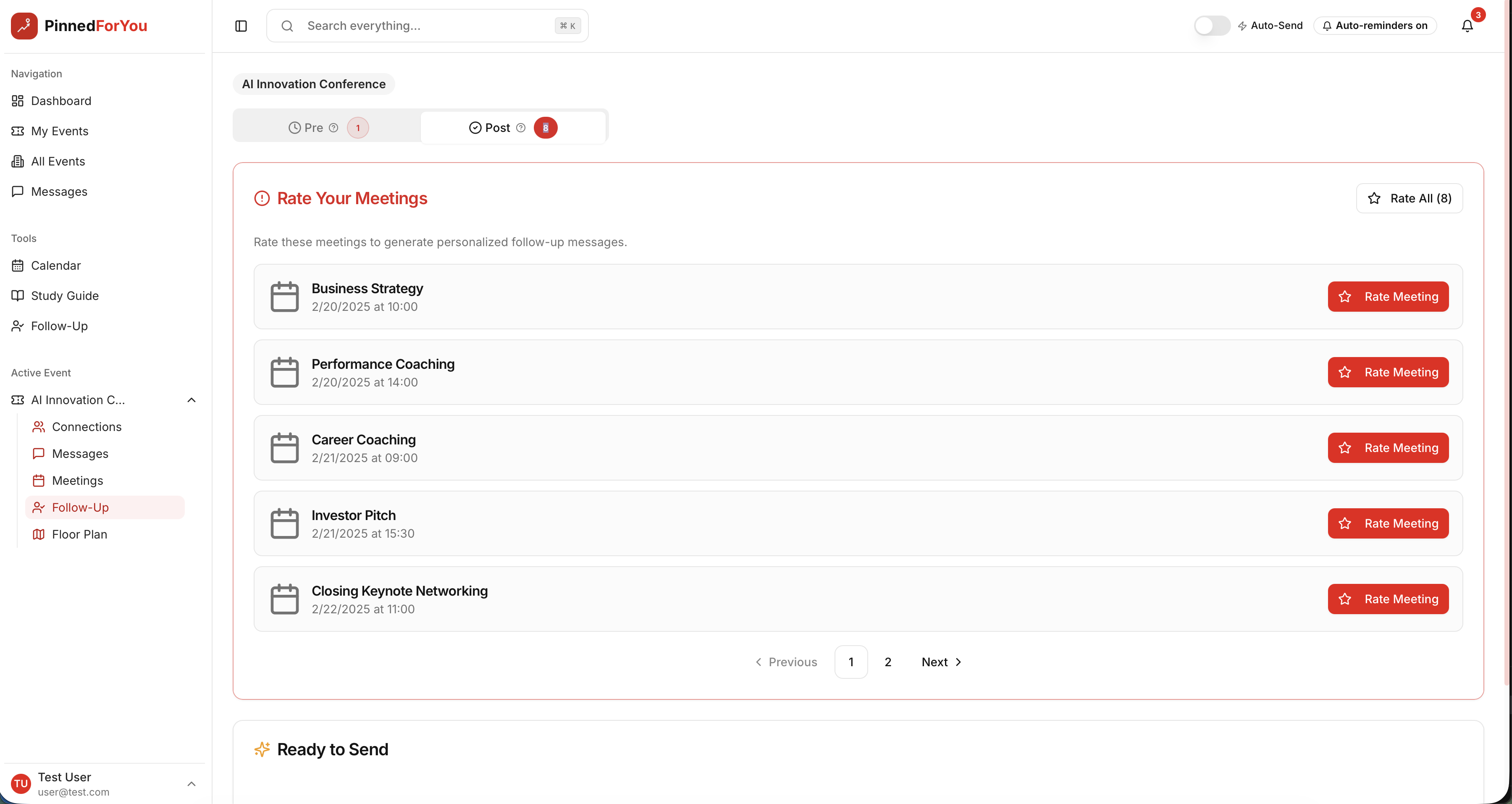 Automated Follow-ups
